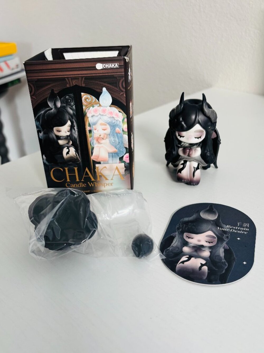 POP MART CHAKA Candle Whisper Series Blind Box - RESTRAIN YOUR DESIRE (COMPLETE)